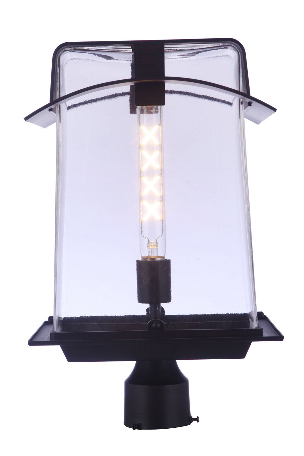 Craftmade - ZA6025-ABZ - One Light Outdoor Post Mount - Smithy - Aged Bronze Brushed