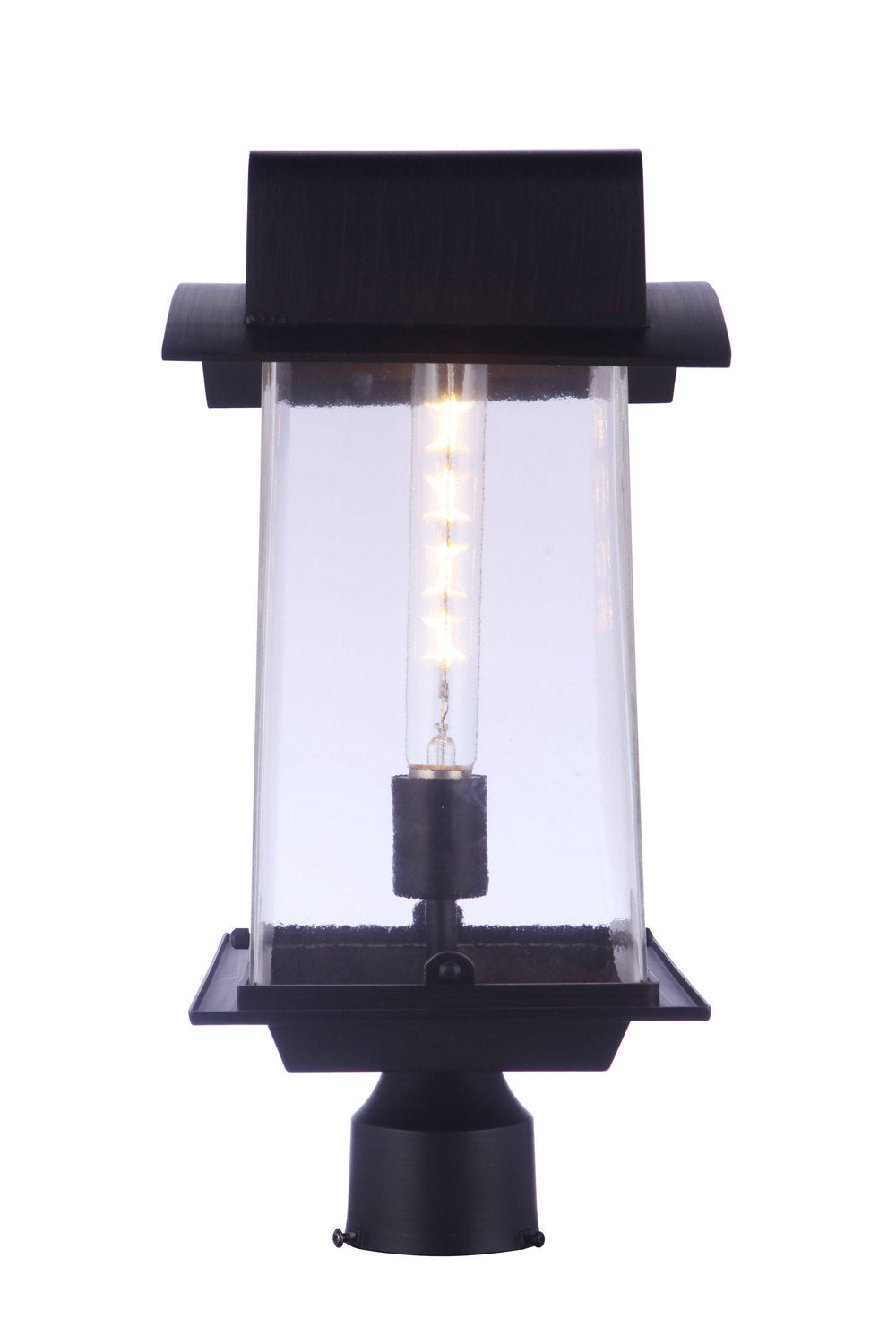Craftmade - ZA6025-ABZ - One Light Outdoor Post Mount - Smithy - Aged Bronze Brushed