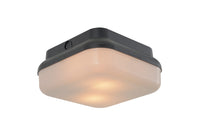Craftmade - ZA6407-TB - Two Light Outdoor Flushmount - Resilience Lanterns - Textured Black