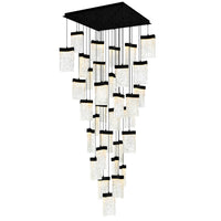 CWI Lighting - 1587P36-33-101 - LED Chandelier - Lava - Black
