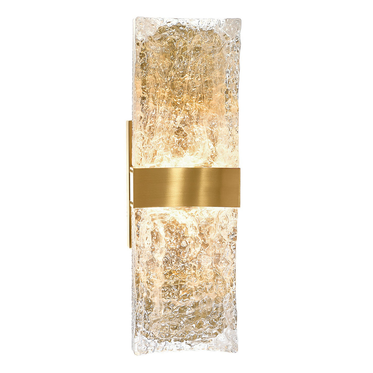 CWI Lighting - 1587W20-2-624 - LED Wall Sconce - Lava - Brass