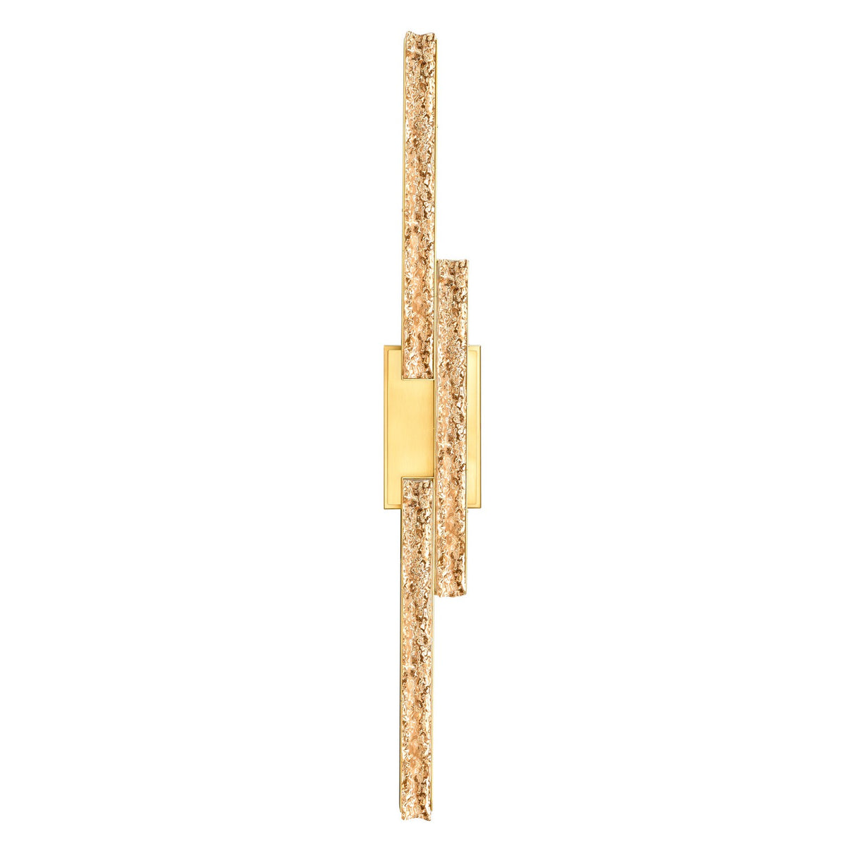 CWI Lighting - 1588W36-3-624 - LED Vanity - Stagger - Brass