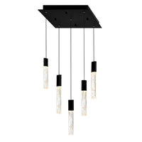 CWI Lighting - 1589P12-5-101 - LED Mini Pendant - Greta - Black