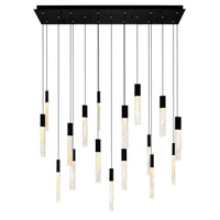 CWI Lighting - 1589P48-17-101-RC - LED Chandelier - Greta - Black
