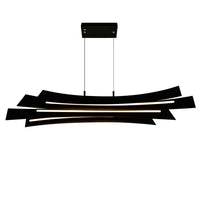 CWI Lighting - 1698P50-101 - LED Chandelier - Candora - Black