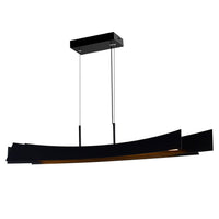 CWI Lighting - 1698P50-101 - LED Chandelier - Candora - Black