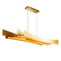 CWI Lighting - 1698P50-624 - LED Chandelier - Candora - Brass