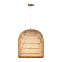 Alora - PD631920BGOP - One Light Pendant - Bondi - Brushed Gold/Opal Glass