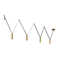 Kuzco Lighting - LP90404-VB - LED Linear Pendant - Mason - Vintage Brass