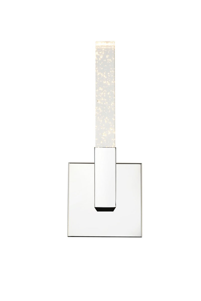 LED Wall Sconce from the Noemi collection in Chrome finish by Elegant Lighting