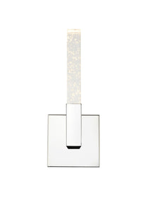 LED Wall Sconce from the Noemi collection in Chrome finish by Elegant Lighting