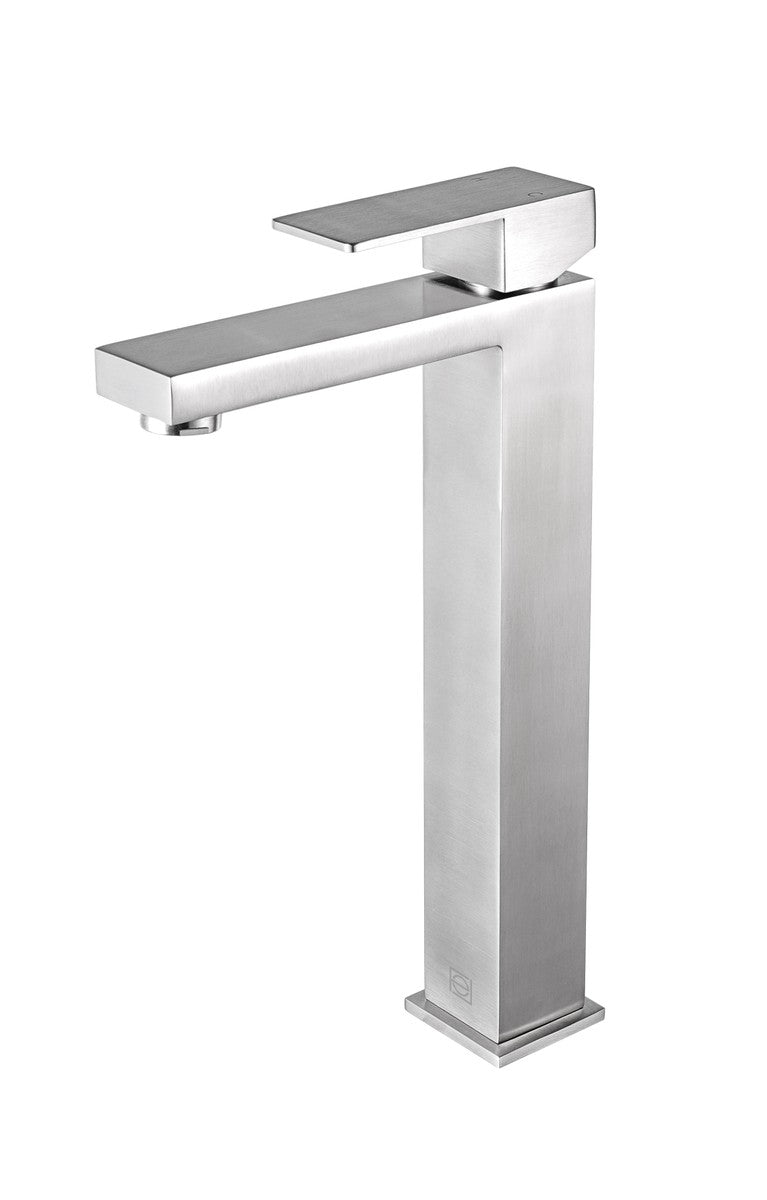 Elegant Lighting - FAV-1002BNK - Single Handle Bathroom Faucet - Jakob - Brushed Nickel