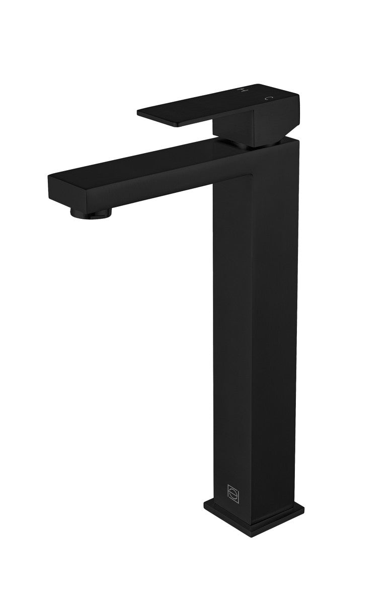 Elegant Lighting - FAV-1002MBK - Single Handle Bathroom Faucet - Jakob - Matte Black
