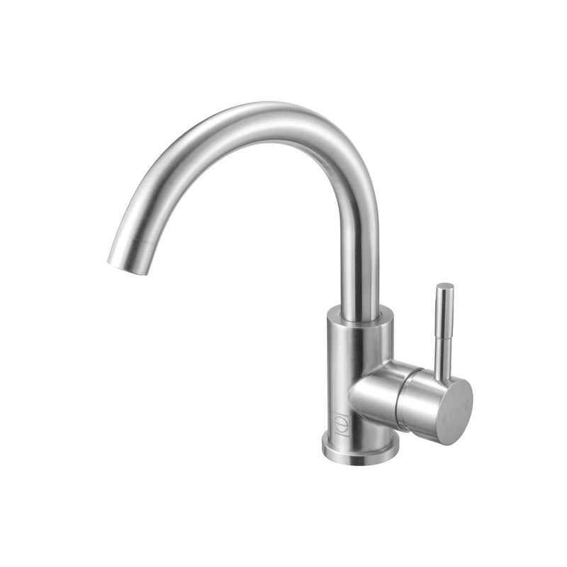 Elegant Lighting - FAV-1003BNK - Single Handle Bathroom Faucet - Louis - Brushed Nickel