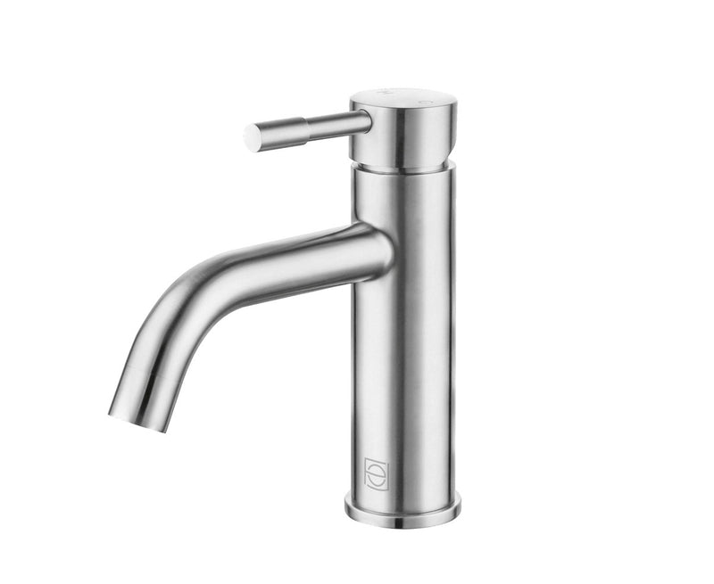 Elegant Lighting - FAV-1006BNK - Single Handle Bathroom Faucet - Victor - Brushed Nickel