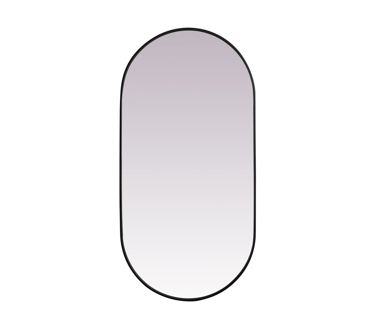 Elegant Lighting - MR2A3060BLK - Mirror - Asha - Black
