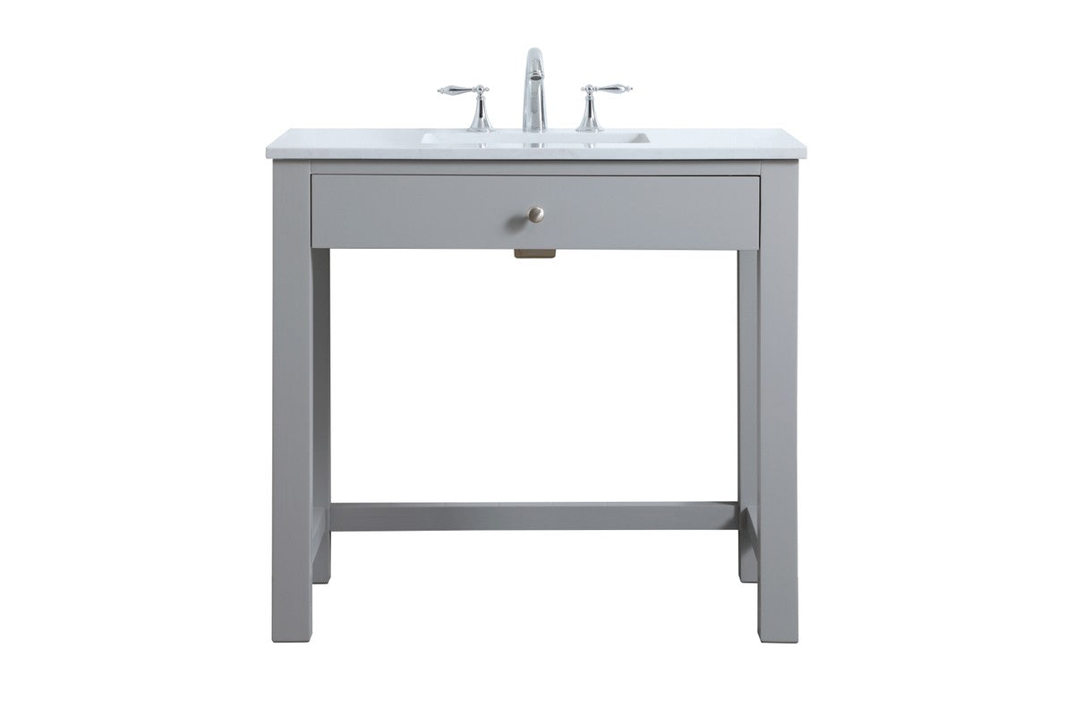 Elegant Lighting - VF14836GR - Bathroom Vanity - Hudson - Grey