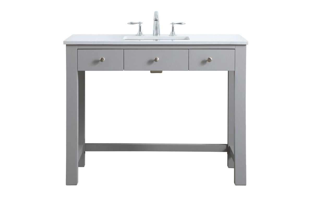Elegant Lighting - VF14842GR - Bathroom Vanity - Hudson - Grey – Design ...