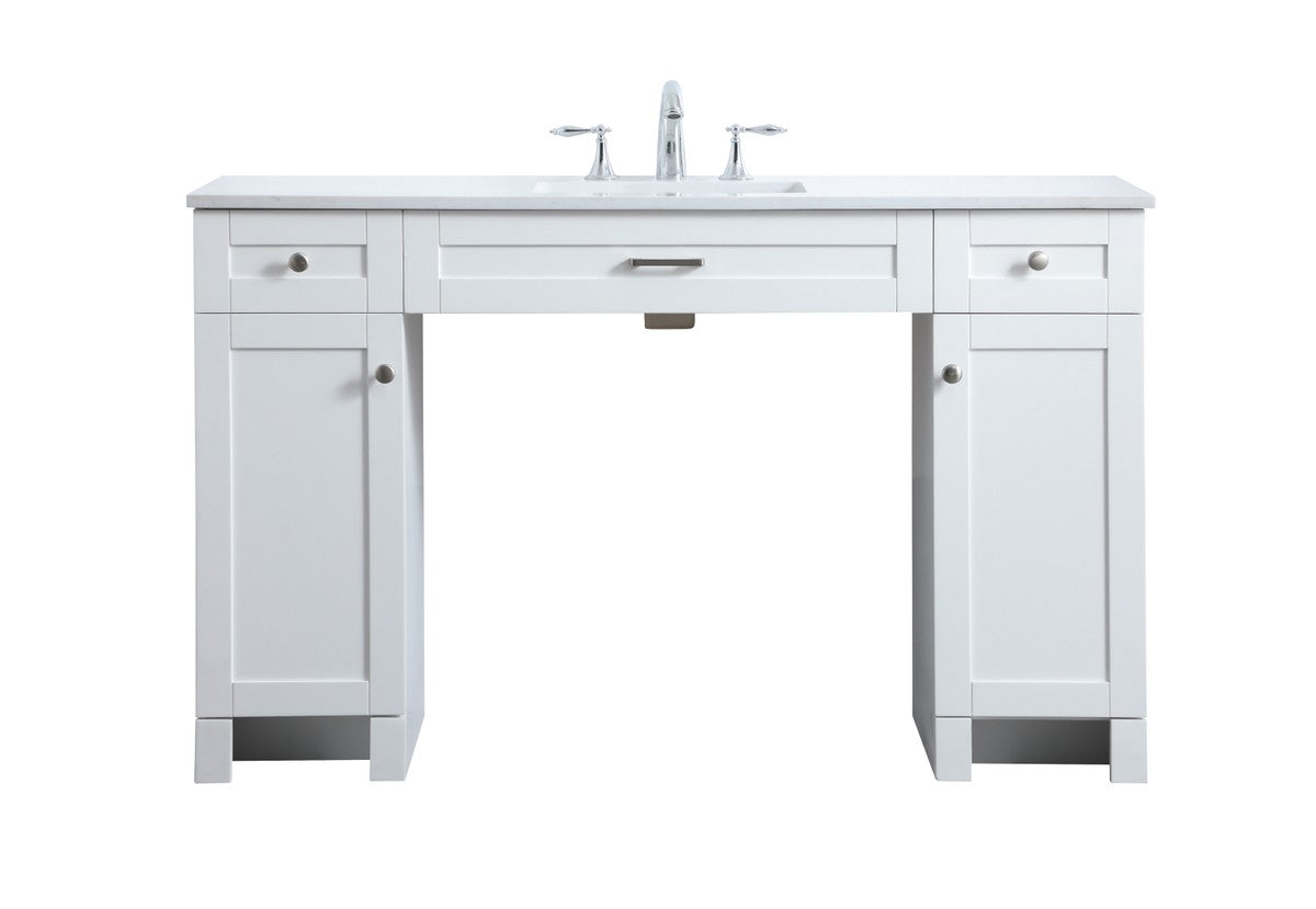Elegant Lighting - VF14954WH - Bathroom Vanity - Cooper - White ...