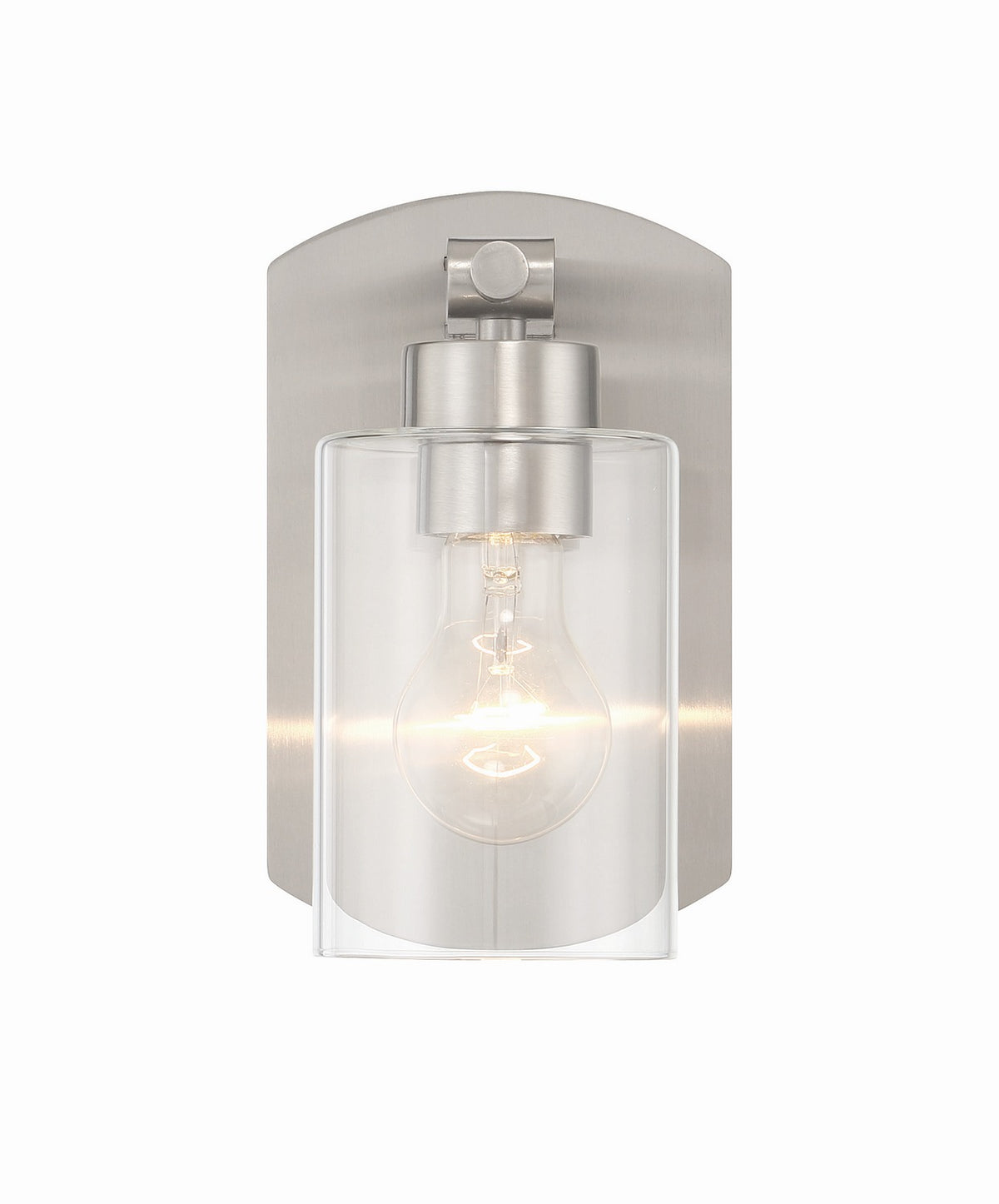 Craftmade - 17605BNK1 - One Light Wall Sconce - Hendrix - Brushed Polished Nickel