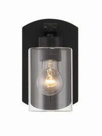 Craftmade - 17605FB1 - One Light Wall Sconce - Hendrix - Flat Black