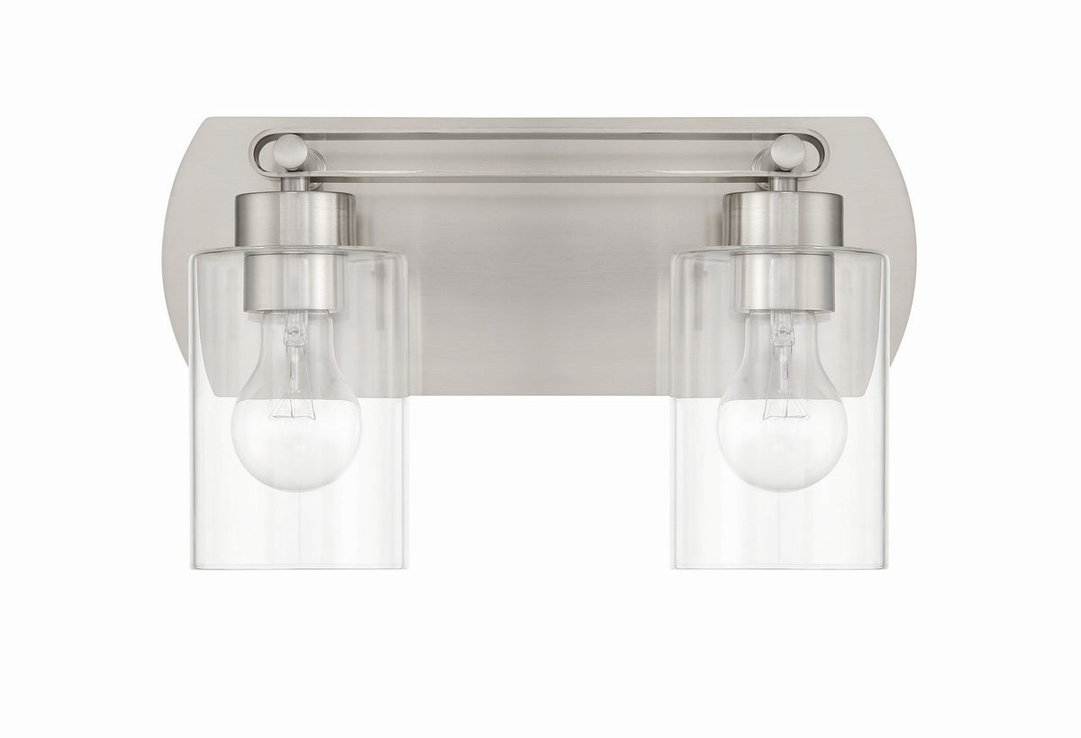 Craftmade - 17614BNK2 - Two Light Vanity - Hendrix - Brushed Polished Nickel
