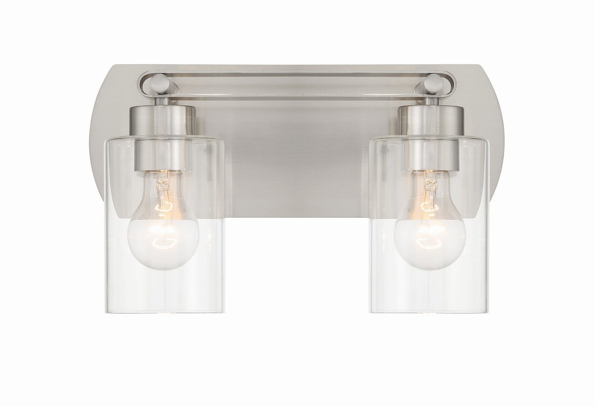Craftmade - 17614BNK2 - Two Light Vanity - Hendrix - Brushed Polished Nickel