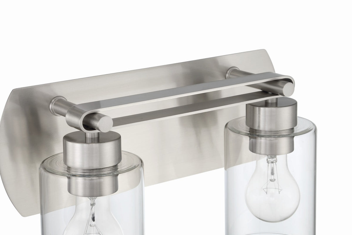 Craftmade - 17614BNK2 - Two Light Vanity - Hendrix - Brushed Polished Nickel