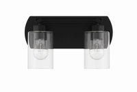 Craftmade - 17614FB2 - Two Light Vanity - Hendrix - Flat Black