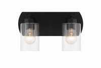 Craftmade - 17614FB2 - Two Light Vanity - Hendrix - Flat Black
