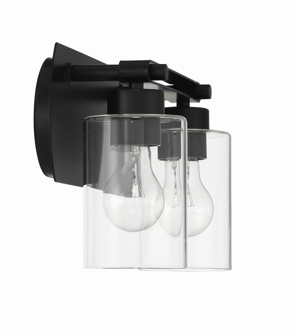 Craftmade - 17614FB2 - Two Light Vanity - Hendrix - Flat Black