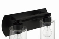 Craftmade - 17614FB2 - Two Light Vanity - Hendrix - Flat Black