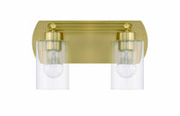 Craftmade - 17614SB2 - Two Light Vanity - Hendrix - Satin Brass