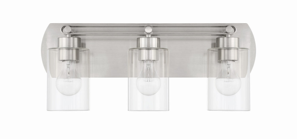 Craftmade - 17621BNK3 - Three Light Vanity - Hendrix - Brushed Polished Nickel