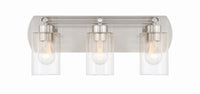 Craftmade - 17621BNK3 - Three Light Vanity - Hendrix - Brushed Polished Nickel
