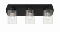 Craftmade - 17621FB3 - Three Light Vanity - Hendrix - Flat Black