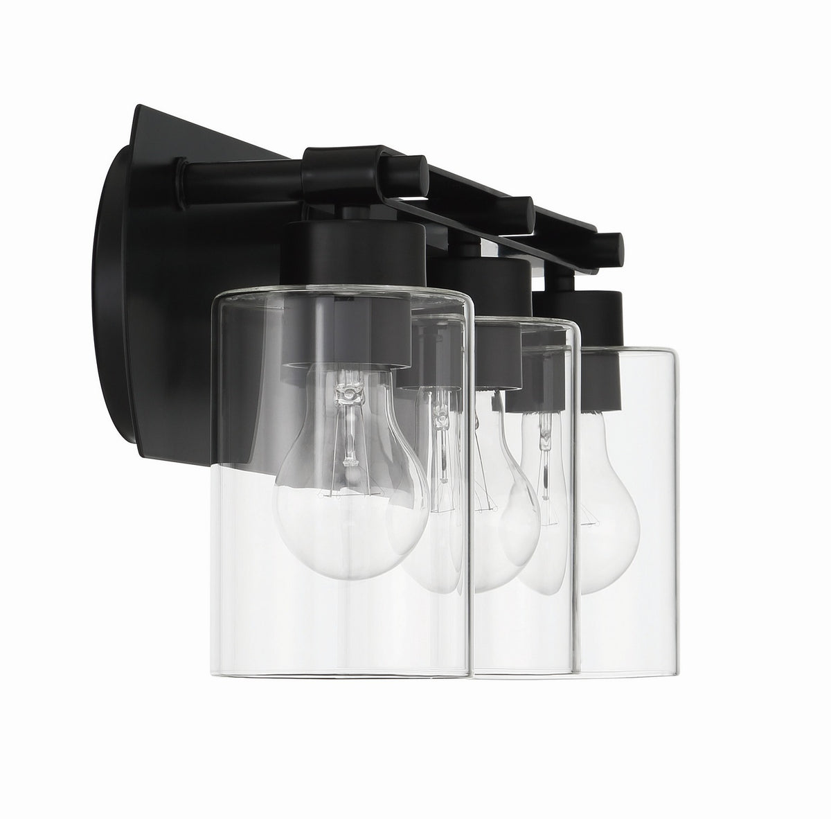Craftmade - 17621FB3 - Three Light Vanity - Hendrix - Flat Black