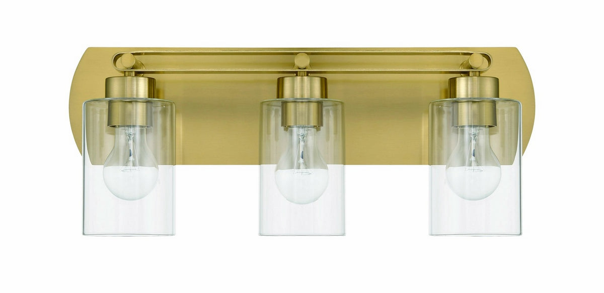 Craftmade - 17621SB3 - Three Light Vanity - Hendrix - Satin Brass