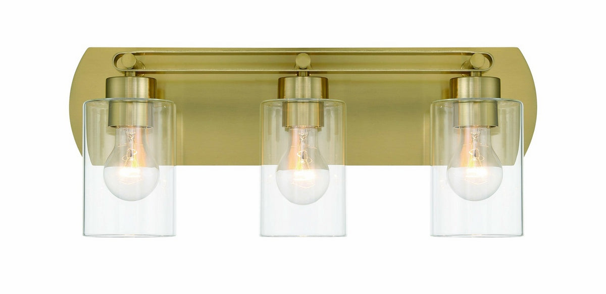 Craftmade - 17621SB3 - Three Light Vanity - Hendrix - Satin Brass