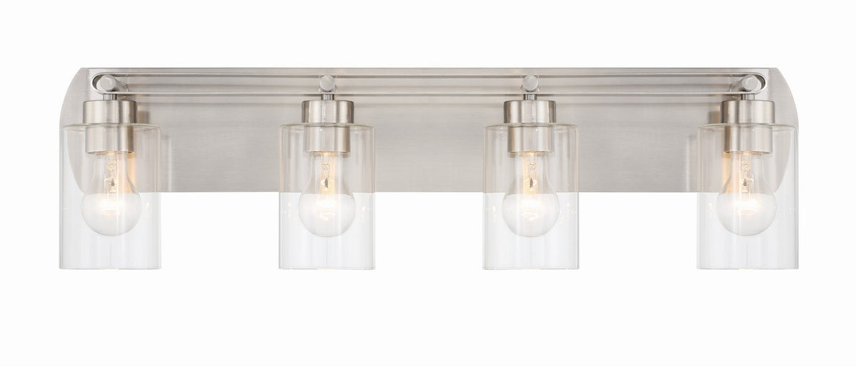 Craftmade - 17631BNK4 - Four Light Vanity - Hendrix - Brushed Polished Nickel