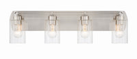 Craftmade - 17631BNK4 - Four Light Vanity - Hendrix - Brushed Polished Nickel