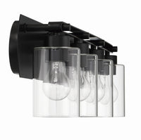 Craftmade - 17631FB4 - Four Light Vanity - Hendrix - Flat Black