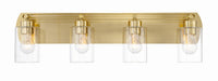 Craftmade - 17631SB4 - Four Light Vanity - Hendrix - Satin Brass