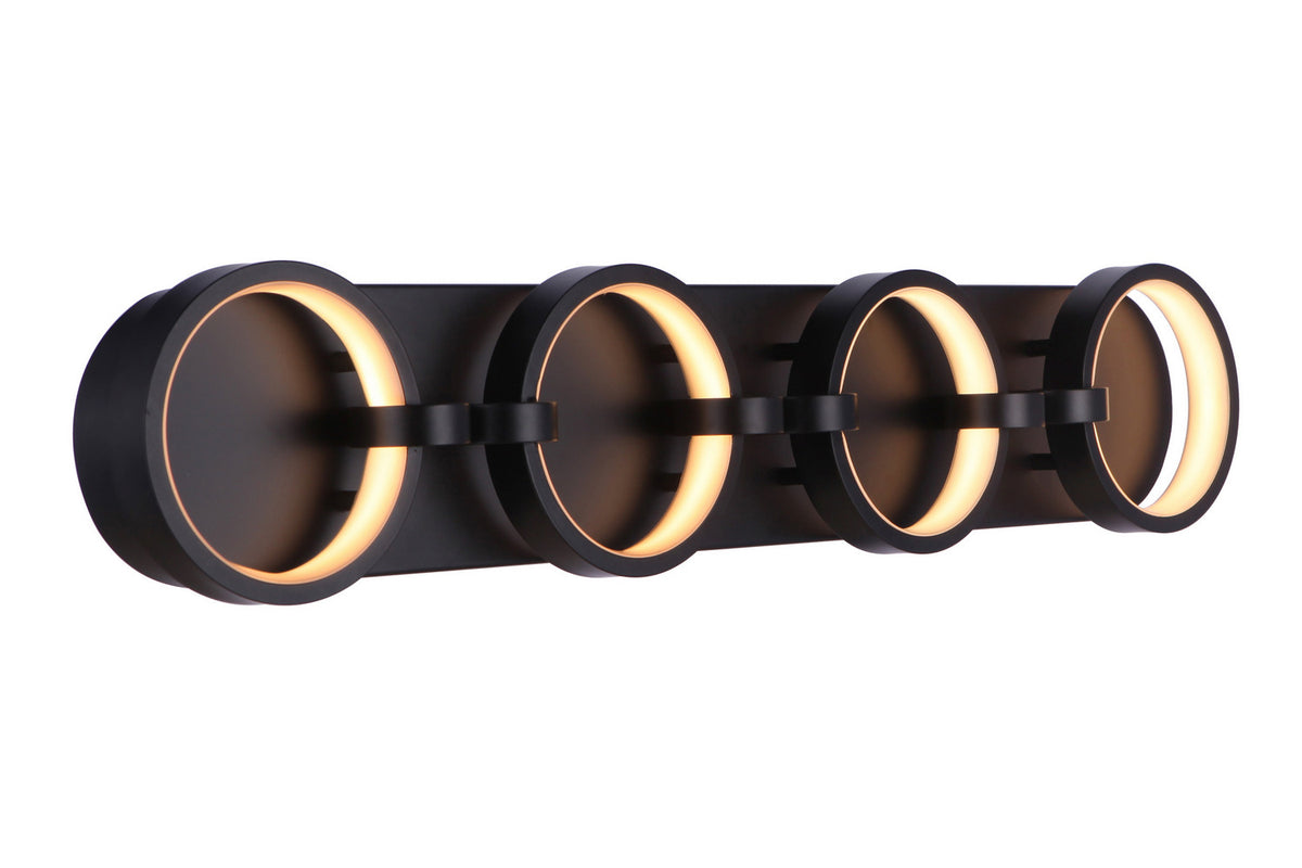 Craftmade - 59304-FB-LED - LED Vanity - Context - Flat Black