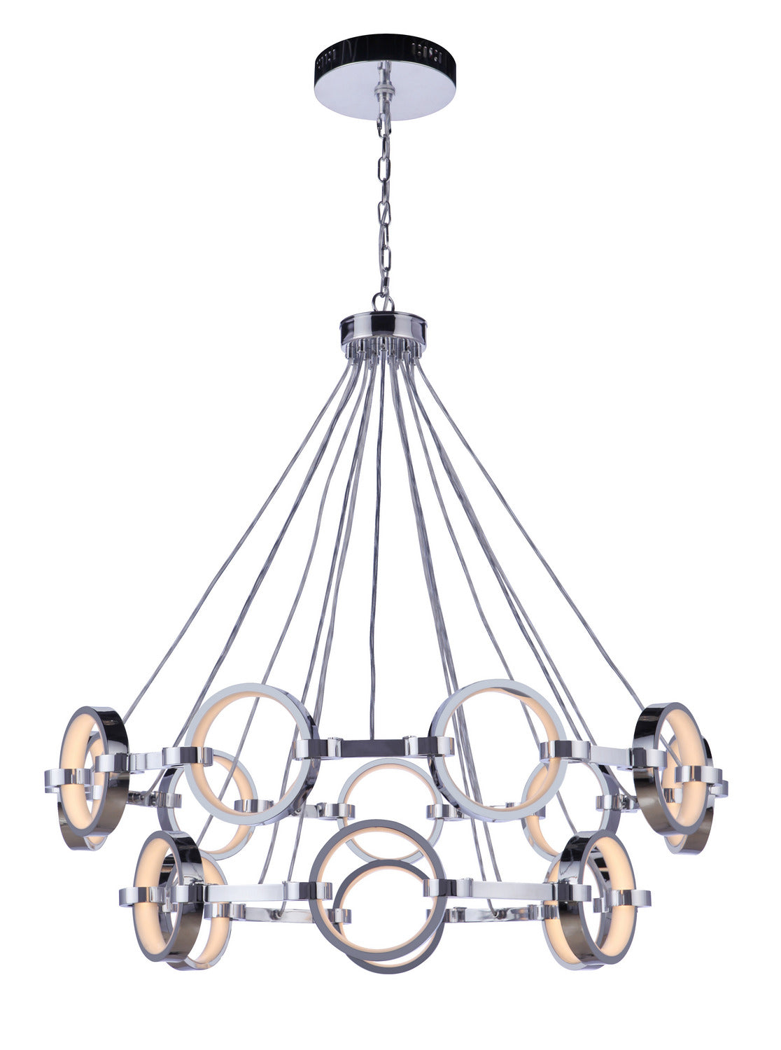 Craftmade - 59315-CH-LED - LED Chandelier - Context - Chrome
