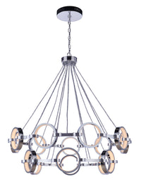 Craftmade - 59315-CH-LED - LED Chandelier - Context - Chrome