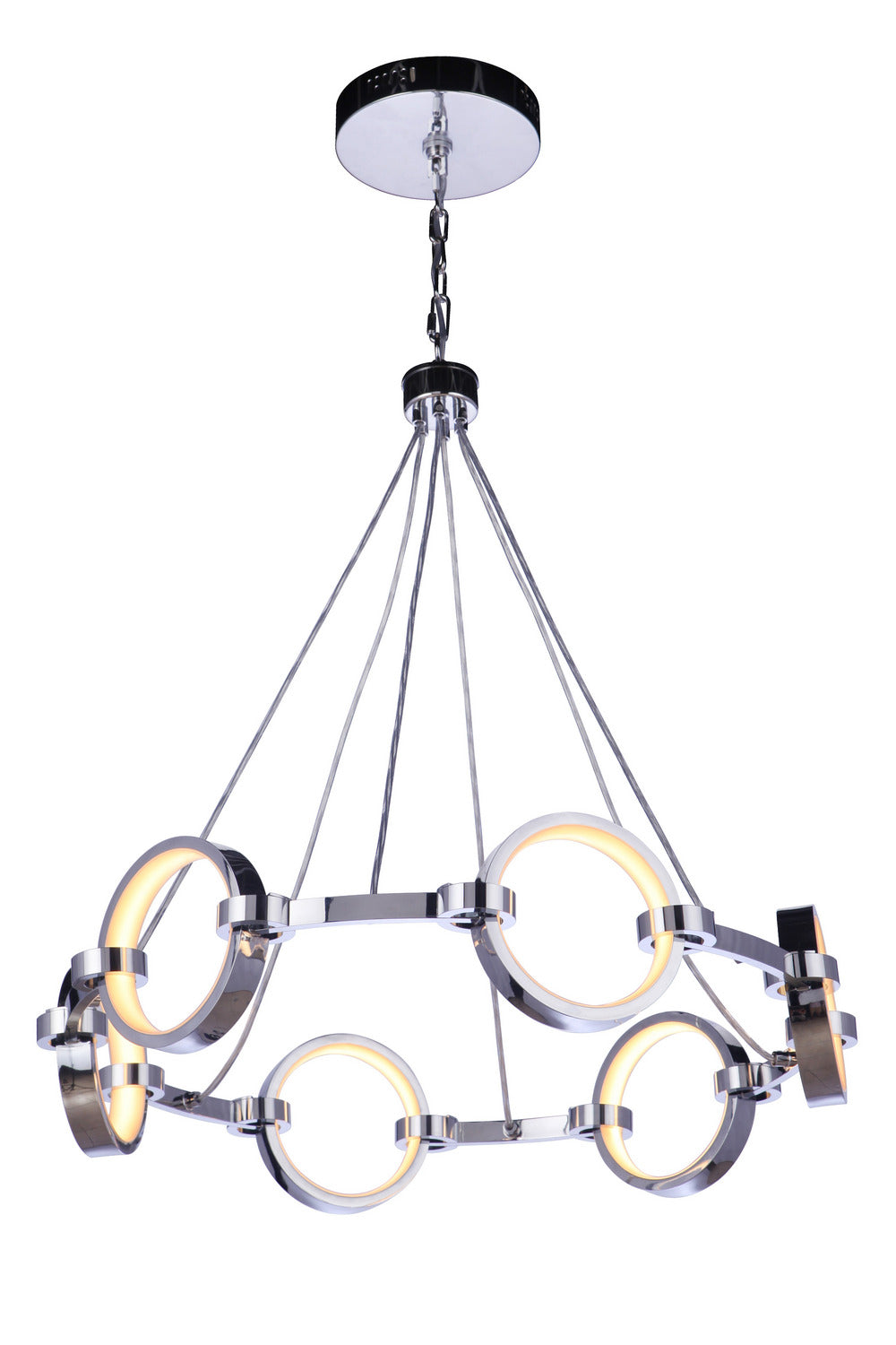Craftmade - 59326-CH-LED - LED Chandelier - Context - Chrome