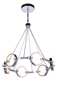 Craftmade - 59326-CH-LED - LED Chandelier - Context - Chrome