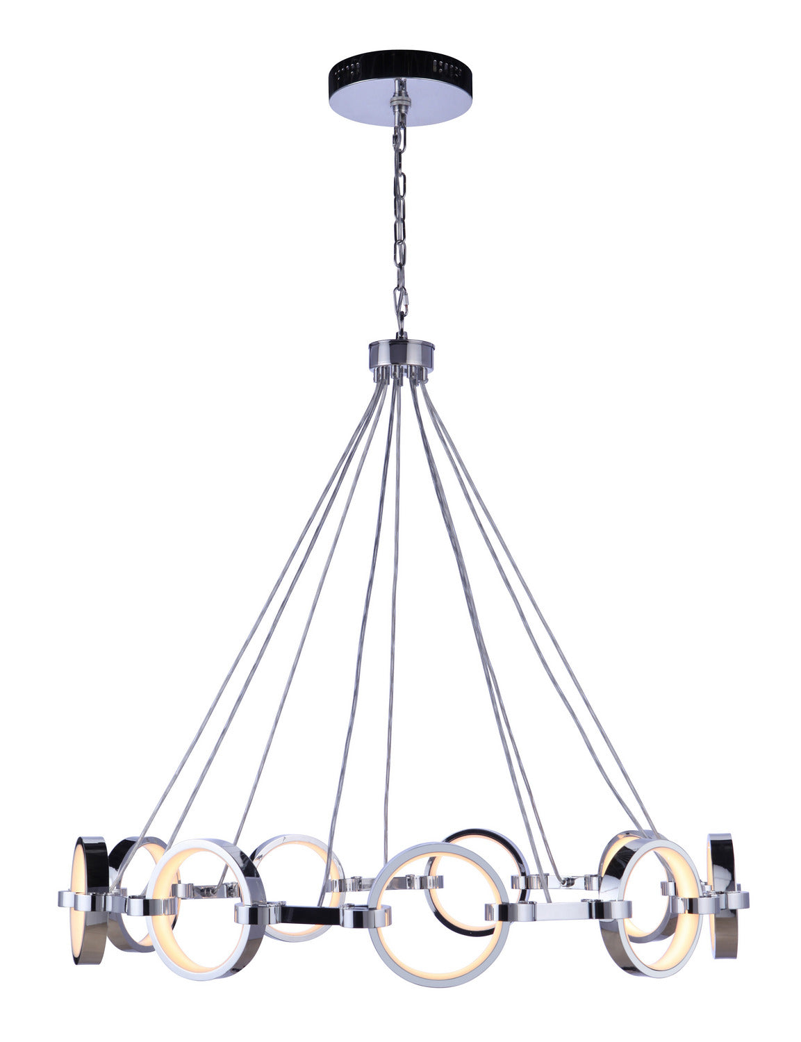 Craftmade - 59329-CH-LED - LED Chandelier - Context - Chrome