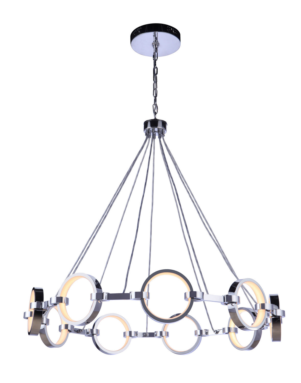 Craftmade - 59329-CH-LED - LED Chandelier - Context - Chrome